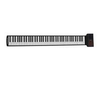 TOYANDONA Piano Electrónico Portátil Plegable De Teclas Piano Enrollable Recargable Tonos y Funciones Para Principiantes Para Uso Casa y Viajes