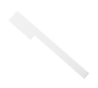 TOYANDONA Piano Key Cap de Plástico Blanco Repuesto para ª Tecla Cubierta de Superficie Lisa para Reparación y Mantenimiento de Teclados Acústicos y Digitales Instalación Sencilla y