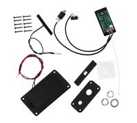 TOYANDONA Pick Up para Violín Eléctrico con Tecnología de Alta Precisión Caja de Batería Incluida para Continuo Barra Resistente para Escenario y Estudio Profesional