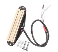 TOYANDONA Pickup Dual-track Para Guitarra Eléctrica De Sonido y Diseño y Ligero Para Estilos Rítmicos Operación Sin Ruido