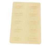 TOYANDONA Piel de Silicona para Práctica Tatuajes Labios 3d Base Sólida 1 Unidad Color Piel Realista para Microblading y Bordado Técnicas de Tatuaje Principiantes Profesionales