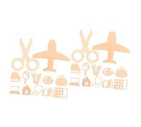 TOYANDONA Piezas astillas de madera signo de recién nacido apoyo de la foto del bebé recién nacido accesorios para fotos de cien días recién nacidos tarjetas de hitos recién nacidos