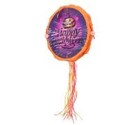 TOYANDONA Piñata Creativa Púrpura de Papel para Fiesta Infantil y Celebración de Halloween, Juguete Divertido Puede Llenar Juguetes Pequeños o Confeti