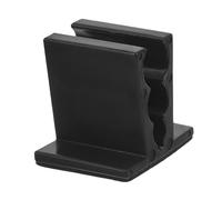 TOYANDONA Pinza Para Micrófono Con Adhesivo Trasero, Soporte Cuadrado De Plástico Ligero y Compacto, Accesorios Para Montaje Discursos, Grabaciones y Transmisión