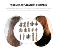 TOYANDONA Pinzas De Pelo Vintage Para Mujer y Niña, Set De 15 Unidades, Tamaño Mediano, Diseño Clásico De Forma De Pato, Accesorio Seguro e Inodoro Para Uso Diario y Obsequio