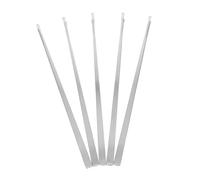 TOYANDONA Pinzas para Eliminar Cerumen de Acero Inoxidable Espirales 5 Piezas, Herramienta Práctica de Limpieza de Oídos para Adultos y Niños, Portátil, Cuidado Auditivo Seguro y Relajante