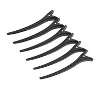TOYANDONA Pinzas para Peluquería y Cortar el Pelo 6 Unidades Tamaño Mediano Plástico Resistente Uso Profesional y Doméstico para Estilismo y Recogidos Color Aleatorio