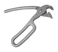 TOYANDONA Pinzas para Platos Calientes de Aleación de Aluminio, Clip Resistente al Calor para Microondas y Sartén Teppanyaki, Herramienta Ajustable para Ollas, Bandejas y Cocina Segura