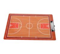 TOYANDONA Pizarra de Tácticas de Baloncesto Borrable Tablero de Entrenamiento de Baloncesto y Portátil para Partidos y Ejercicios con Marcadores Claros y Visibilidad