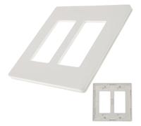TOYANDONA Placa de Pared sin Tornillos de PC Instalación Fácil y Flexible para Tomas de Corriente en Cafeterías y Salas de Espera de Aeropuerto