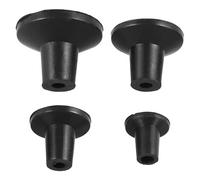 TOYANDONA Placas de Succión de Caucho Resistentes para Rectificadoras de Válvulas de Motor Kit 4 Piezas de Diferentes Tamaños Compatible Herramientas de Reparación y Rectificado Neumático