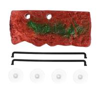 TOYANDONA Plataforma de Secado Solar de la Isla Flotante Plataformas de Reptiles baño acuarios decoración pecera Piedra Flotante para pecera Accesorio de Plataforma