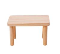 TOYANDONA Plataforma para Hámsters de Madera Maciza Multifuncional, Tamaño Mediano, Soporte Natural para Juegos y Descanso de Mascotas Pequeñas, Accesorio para Jaulas y Ambiente de Ardillas