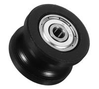 TOYANDONA Polea de Cojinete Ranura U Rodillo de Polea para Puertas Corredizas Rueda Tipo para Riel de Puertas Uso Armarios y Ventanas Corredizas Material Resistente