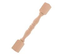 TOYANDONA Poste Torneado De Madera Sólida 24x2.5 Cm Columna Decorativa Sin Pintar para Muebles Patas De Mesa Accesorio Cocina y Comedor Organización De Gabinetes