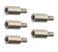TOYANDONA Postes de Extensión para Álbumes de Recortes 1,5 Cm, 5 Piezas, Accesorios para Encuadernación, Tornillos de Fijación Reutilizables, Herramienta de Bricolaje para Álbum de Fotos