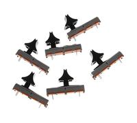 TOYANDONA Potenciómetro Deslizante Lineal de 35mm para Mezcladoras, 6 Piezas de Plástico Función Push-pull y Alta Durabilidad, Adecuado para Músicos y Amantes Música