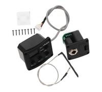 TOYANDONA Preamplificador de Guitarra Acústica Ecualizador de Bandas Sintonizador Lcd y Pastilla Piezoeléctrica para Mejor Calidad de Sonido Concierto