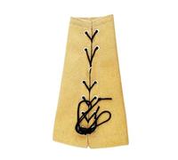 TOYANDONA Protector de Brazo para Loro Antiarañazos, Capa Multiusos de Tela Gruesa, Tamaño Medio, Color Amarillo, para Uso en Exteriores y Hogar, Adecuado para Loros y Aves de Compañía