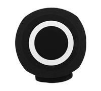 TOYANDONA Protector de Micrófono Antiviento y Antipop para Equipo de Grabación, Funda de Esponja Negra con Marco Claro para Micrófonos de Condensador C1, Accesible para Uso en Estudio