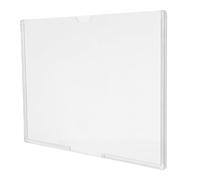 TOYANDONA Protector de Papel Rígido Transparente de Plástico, 19,4x13,2cm, sin Orificios, para Documentos y Registros Familiares, Organización Hogar