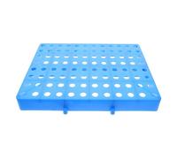 TOYANDONA Protector de Suelo para Frigorífico 40x30x5cm Paleta de Plástico Resistente Humedad y Rejilla de Apilamiento, para Almacenes y Supermercados