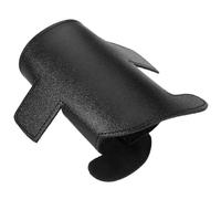 TOYANDONA Protector de Válvula para Instrumento en B Bemol de Cuero Pu Negro Diseño Elegante y Comodidad para Uso y Protección del Pistón