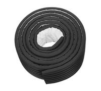 TOYANDONA Protectores Autoadhesivos para Escalera De Litera para Niños, Colchón Antideslizante De Espuma Doble Capa, Cojín Negro Cómodo y Seguro para Dormitorios y Residencias Estudiantiles (2 m