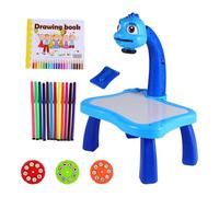 TOYANDONA Proyector de Pintura para Niños Mesa de Proyección Elegante Tablero de Escritura Juguete Educativo para Aprendizaje Dibujo y Pintura 1 Pc
