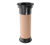 TOYANDONA Puerto de altavoz: Tubo Bass Reflex de 92 x 260 mm para mejorar el sonido del subwoofer. Puerto de audio para aplicaciones profesionales de teatro y escenario.