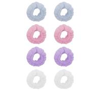 TOYANDONA Pulseras de Microfibra para Spa 8 Piezas, Absorbentes y Cómodas, Tamaño Ajustable, Colores, Accesorio Práctico para Limpieza Facial y Cuidado Personal Hogar