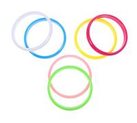 TOYANDONA Pulseras De Plástico y Brazaletes De Plástico Para Niños y Mujeres, Tamaño Estándar, Colores Variados, Juego De 12 Piezas, Decoración y Accesorios Para Fiestas y Uso Diario