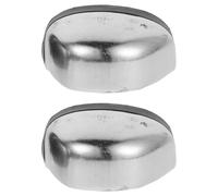 TOYANDONA Punteras de Seguridad de Hierro Reforzado con Tira Adhesiva para Zapatos de Trabajo Talla 42 Cubrepuntas Protectores Anti-Impacto para Entornos Laborales Exigentes