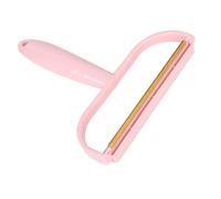 TOYANDONA Quitapelusas Manual Doble Cara Rosa Removedor de Pelusas y Bolitas para Ropa Alfombras y Tejidos Herramienta Portátil y Reutilizable con Mango Ergonómico para Prendas Sofá y