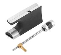 TOYANDONA Rana de Violín Profesional de Metal con Extremo de Cobre, Tamaño Compacto, Accesorio para Violín Práctico y Resistente, Repuesto para Instrumentos de Cuerda, Adecuado