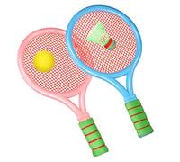 TOYANDONA Raquetas de Bádminton para Raquetas y con Funda de Bicolor para Entrenamiento y Diversión Fomentando Habilidades Físicas y Seguridad el Juego