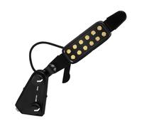 TOYANDONA Receptor Magnético De Guitarra Acústica Control De Volumen y Cable De Metros Sin Modificaciones Requeridas Para Guitarras Folk y Eléctricas