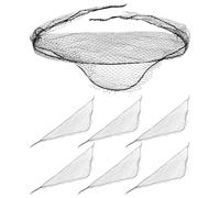 TOYANDONA Redes Cabello Triangular 7 Piezas en Poliéster para Mujeres, Ideales para Moldear Rizos y Protección Sueño Salones