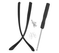 TOYANDONA Reemplazo de Patillas para Gafas Acabado Esmerilado, Material Flexible y Cómodo para Evitar Presión Orejas