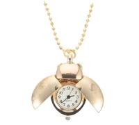 TOYANDONA Reloj De Bolsillo Vintage Diseño De Escarabajo, Aleación De Zinc, Cadena Dorada, Reloj Colgante Retro para Hombre, Obsequio y Uso Diario, Resistente y Decorativo