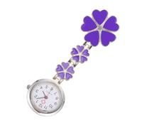 TOYANDONA Reloj de Enfermera de Bolsillo Forma de Cinco Corazones Aleación de Zinc Color 1 Pieza Reloj Colgante Práctico para Hospital y Uso Profesional Femenino