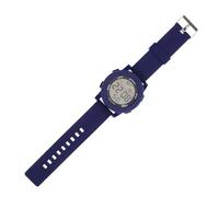 TOYANDONA Reloj Electrónico Deportivo Multifuncional Luz Nocturna Correa Ajustable para Hombres Uso Exterior Tamaño Estándar Azul