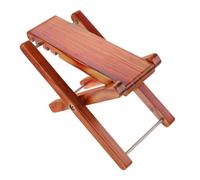 TOYANDONA Reposapiés De Bambú Para Guitarra Ajustable Antideslizante Plegable De Velocidades Para Guitarra Acústica Clásica Para Músicos Durante Conciertos