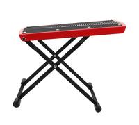 TOYANDONA Reposapiés de Guitarra Clásica Taburete Plegable de Metal Antideslizante para Guitarrista para Practicar Estudio o Concierto