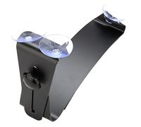 TOYANDONA Reposapiés para Guitarra Ajustable con Ventosa Negra, Soporte Estable para Guitarra Clásica, Eléctrica y Ukelele, Accesorio Musical Ergonómico para Uso Infantil y Profesional