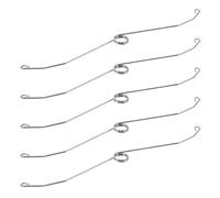 TOYANDONA Resortes para Ventilador Extractor de Baño 196 Mm, Juego de 5 Resortes Metálicos de Compresión Resistentes, Piezas de Repuesto para Ventiladores de Techo y Rejillas de Ventilación