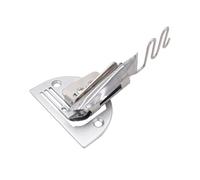 TOYANDONA Ribeteador para Máquina de Coser Ángulo Recto Plegadora de 50 MM Salida de 16 MM Dispositivo de Sobrehilado para Costura Profesional y Acabado Preciso