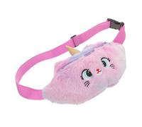 TOYANDONA Riñonera De Unicornio Infantil Bolso De Cintura Bonito De Peluche Riñonera Para Niña Para Jugar Parques y Fiestas De Cumpleaños