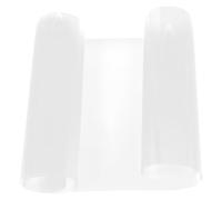 TOYANDONA Rollo de Vinilo Termoadhesivo Blanco Autoadhesivo 305 X 1 M para Sublimación Película Imprimible para Transferencia de Calor en Camisetas Gorras y Tejidos Vinilo Flexible para