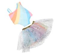 TOYANDONA Ropa para Muñecas De Falda De Tul Brillante Vestido De Muñecas para Fiestas y Disfraces De Ballet para Jugar y Crear Escenarios